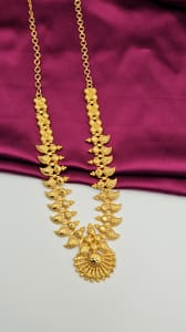 Forming gold plated necklace RCN4003