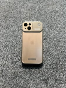 GLASS WITH METAL CASE