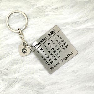Calender keychain