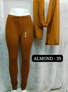 Full length leggings - ALMOND - 39