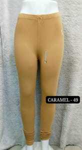 Full length leggings - CARAMEL - 49