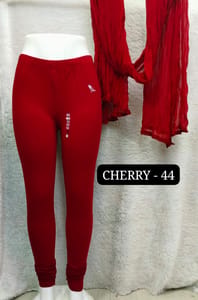 Full length leggings - CHERRY - 44