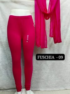 Full length leggings - FUSCHIA - 09