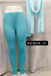 Full length leggings - ICE BLUE - 57