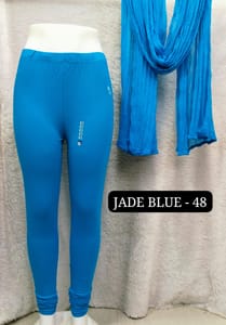 Full length leggings - JADE BLUE - 48