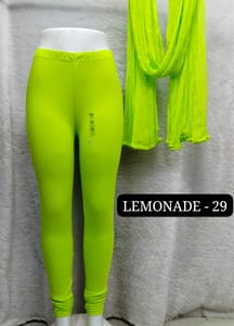 Full length leggings - LEMONADE - 29