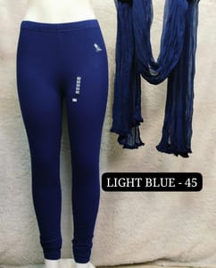 Full length leggings - LIGHT BLUE - 45