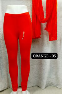 Full length leggings - ORANGE - 05