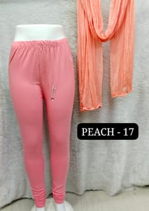 Full length leggings - PEACH - 17