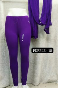 Full length leggings - PURPLE - 18