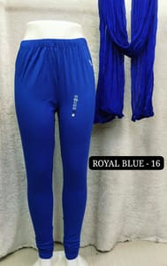 Full length leggings - ROYAL BLUE - 16