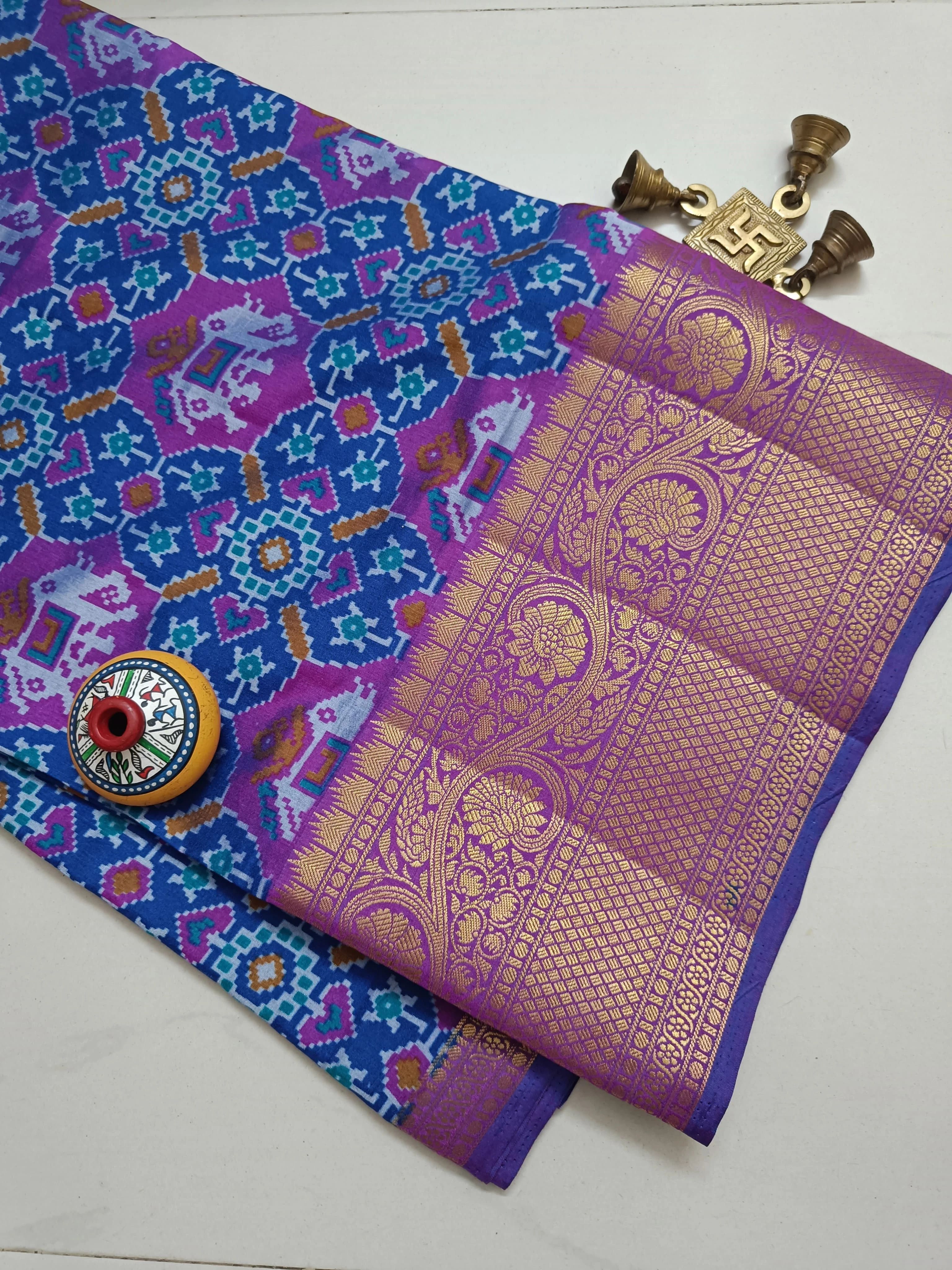 Semi Patola silk