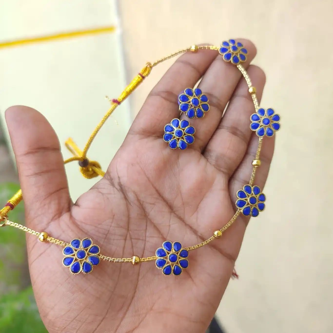 Necklace with earrings