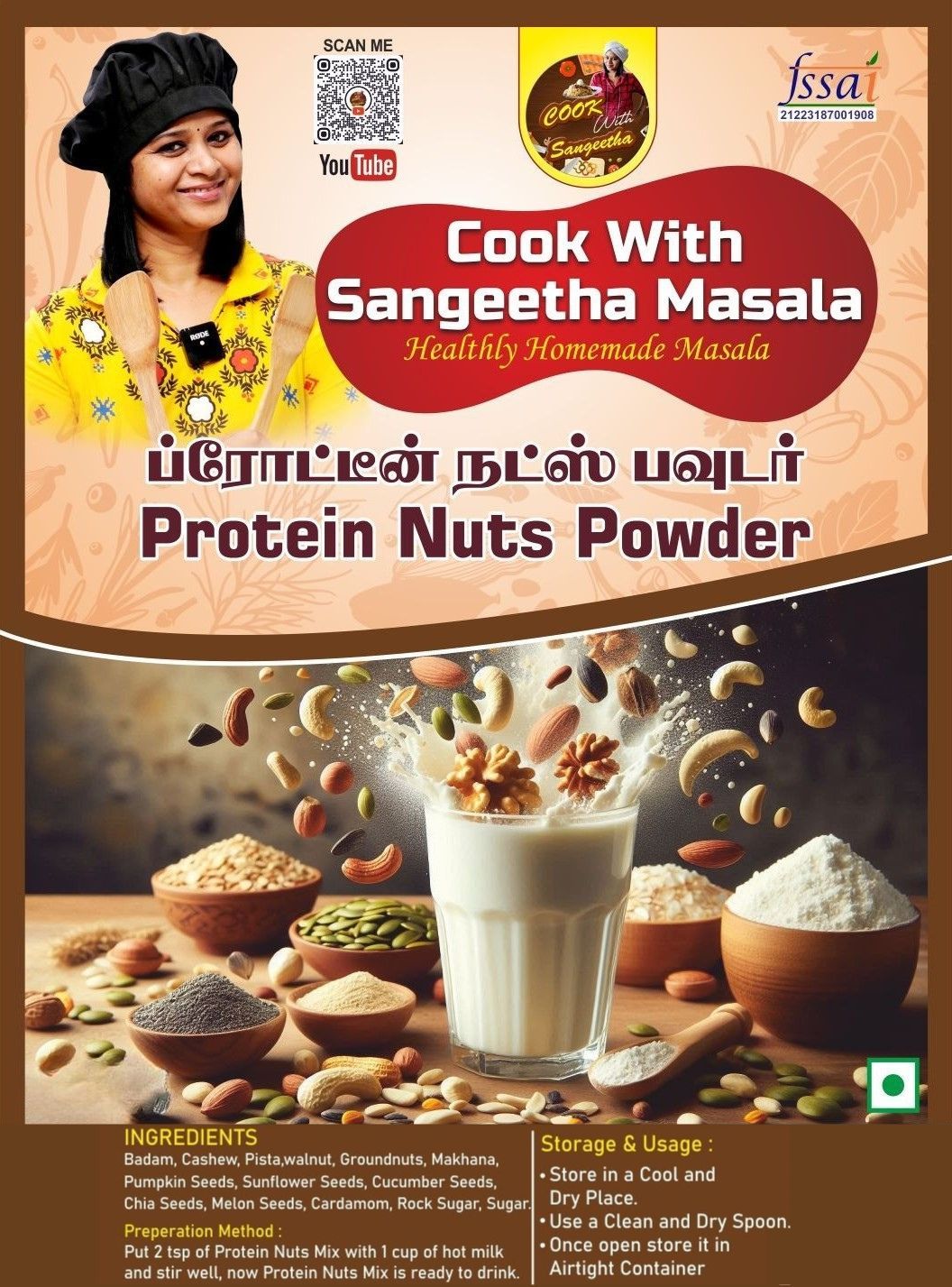 Protein Nuts Powder