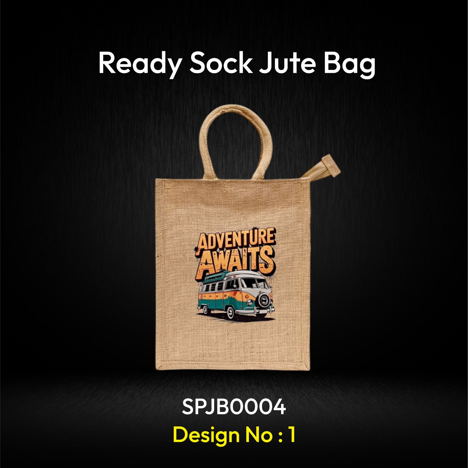 SPJB0004 - Ready StockJute Bag