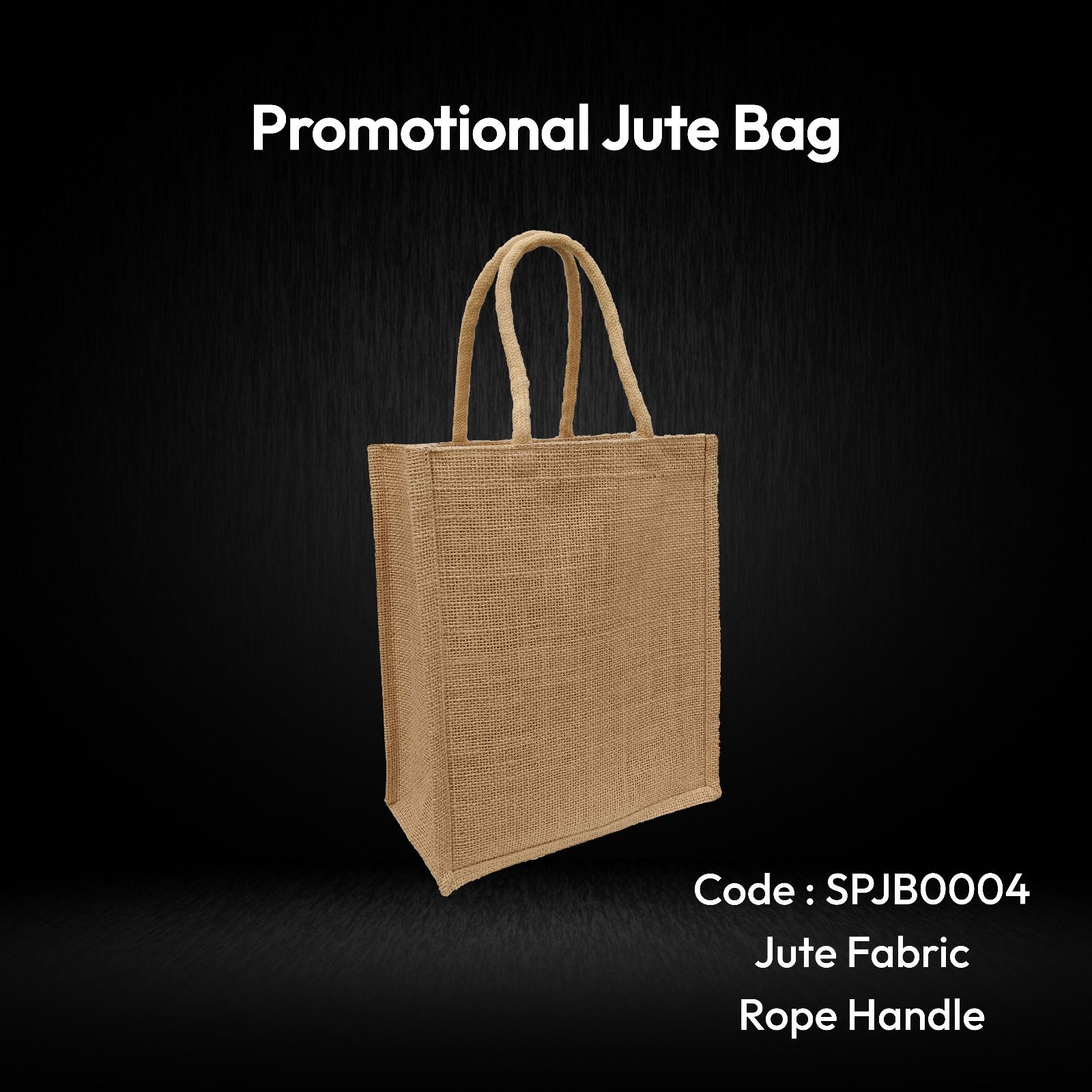 SPJB0004 - Full Natural Promotional Bag (10 * 5 * 12 inch apx )