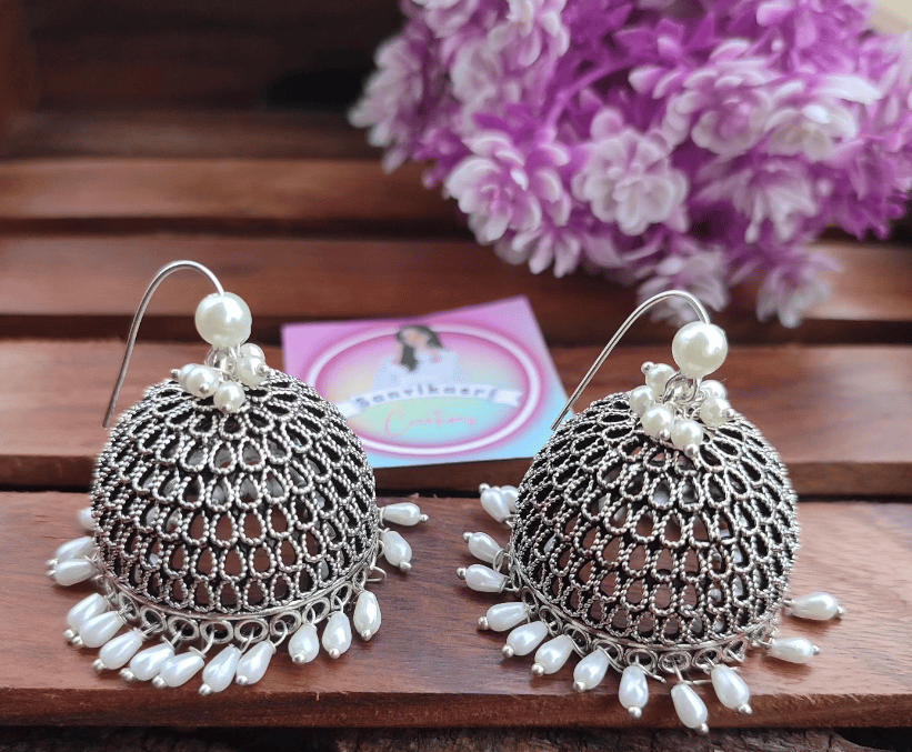 Jewellery on a cloth
